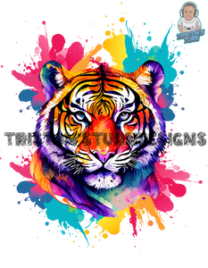 Colorful tiger