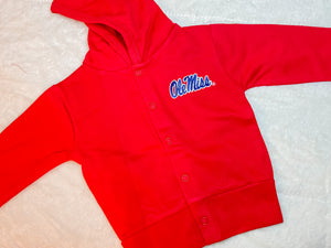 ole miss hooded jacket